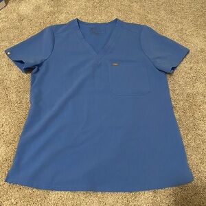Womens figs V-Neck Scrub Top
